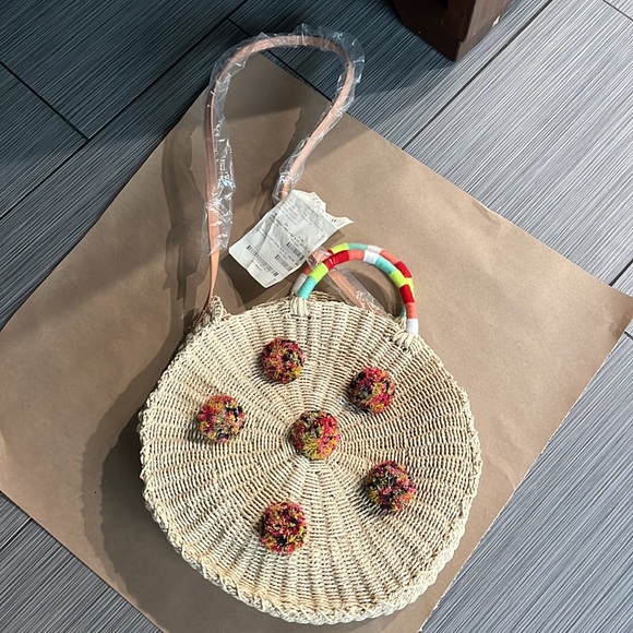 J.Crew NWT straw Purse - Picture 12 of 12